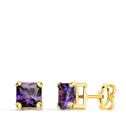 PENDIENTES CANDY AMATISTA