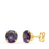 PENDIENTES GLASS AMATISTA